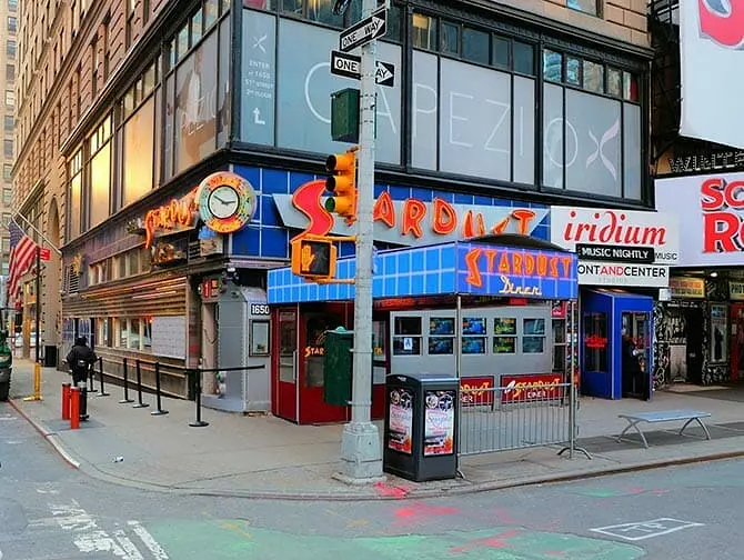 Разнообразие ресторанов Нью Йорка Hard Rock Cafe
