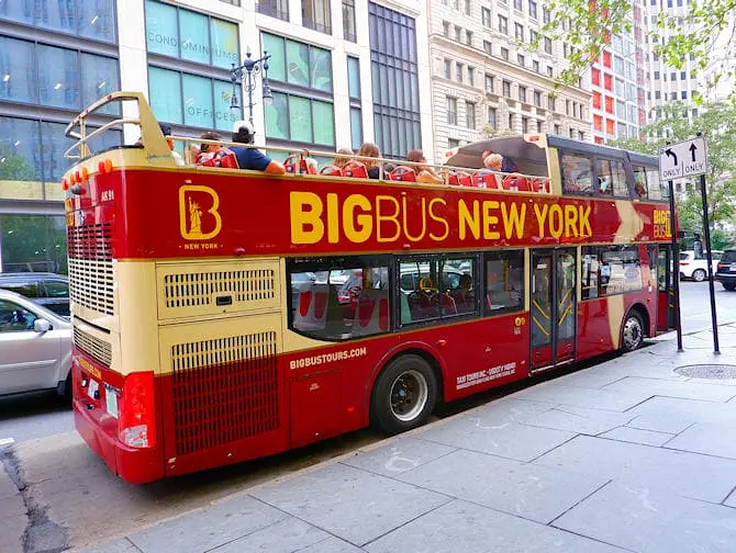 Big Bus в Нью-Йорке - Автобус