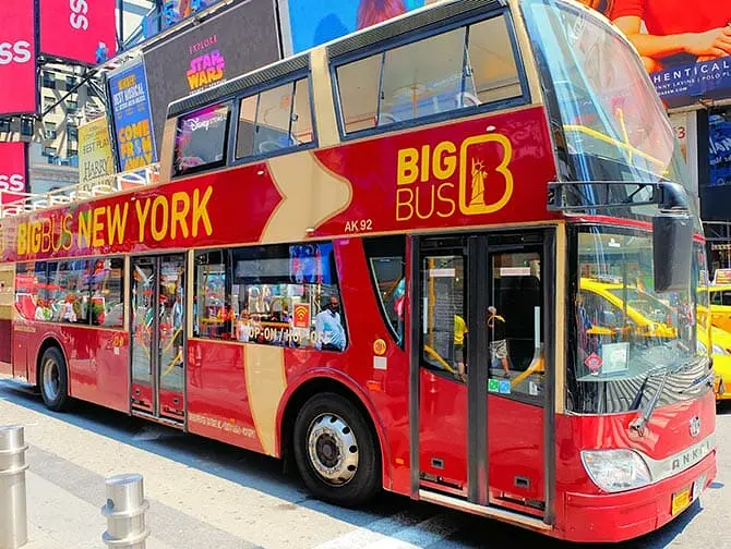 Big Bus в Нью-Йорке