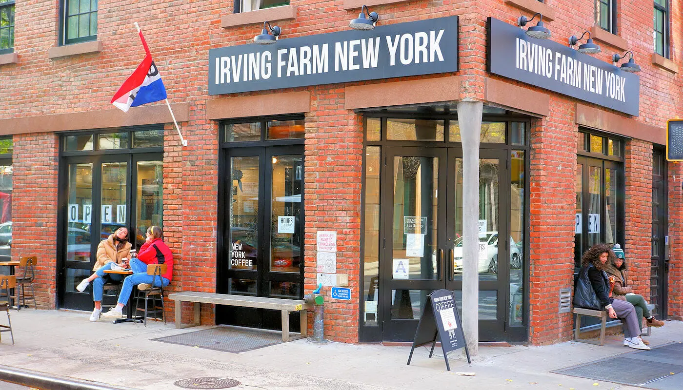 Лучшие кофейни в Нью-Йорке - Irving Farm
