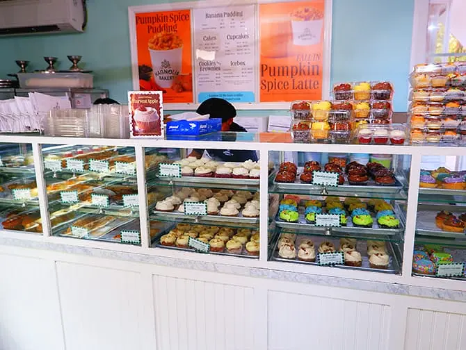 Лучшие капкейки в Нью-Йорке - Magnolia Bakery