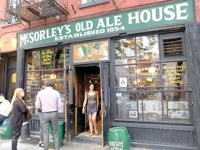 Тур по секретным барам (спикизи) в Нью-Йорке - McSorleys