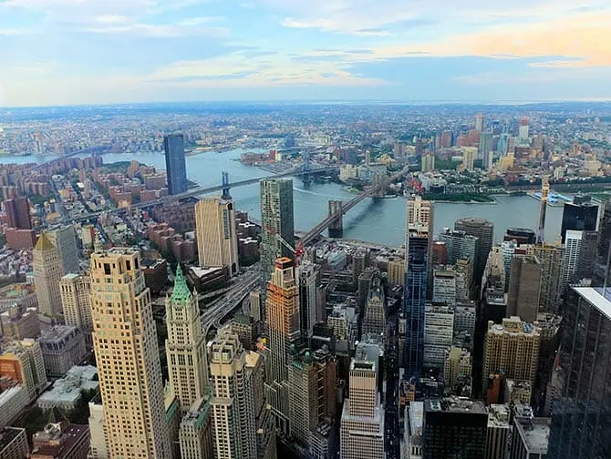 Лучшие виды в Нью-Йорке - One World Observatory