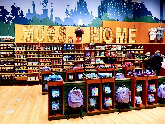 Магазин Disney Store на Таймс-сквер - Кружки