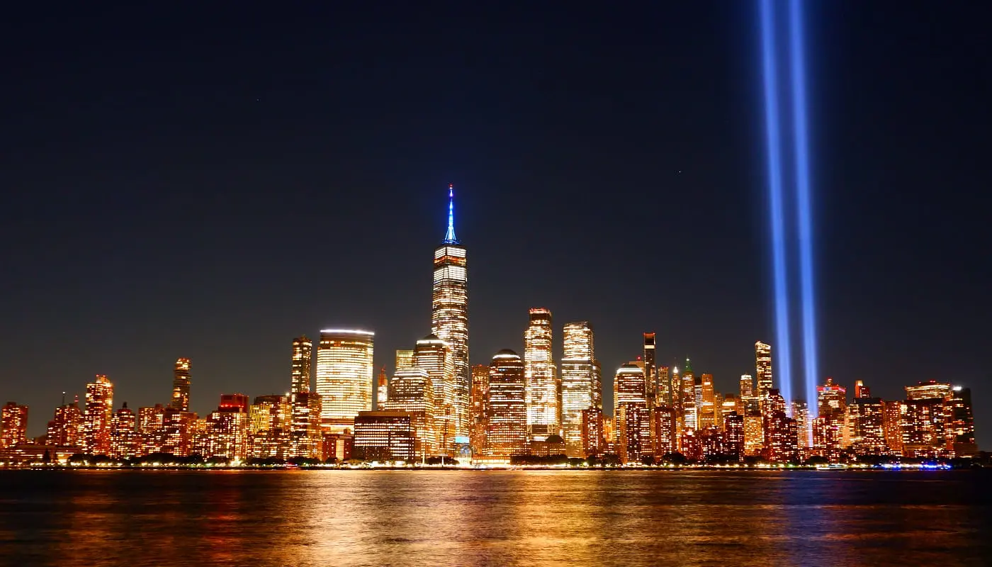 9/11 в Нью-Йорке - Tribute in Light