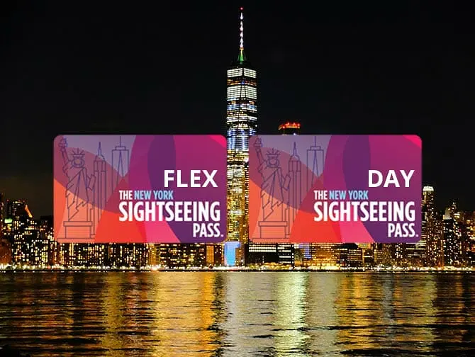 Разница между New York Sightseeing Flex Pass и Sightseeing Day Pass