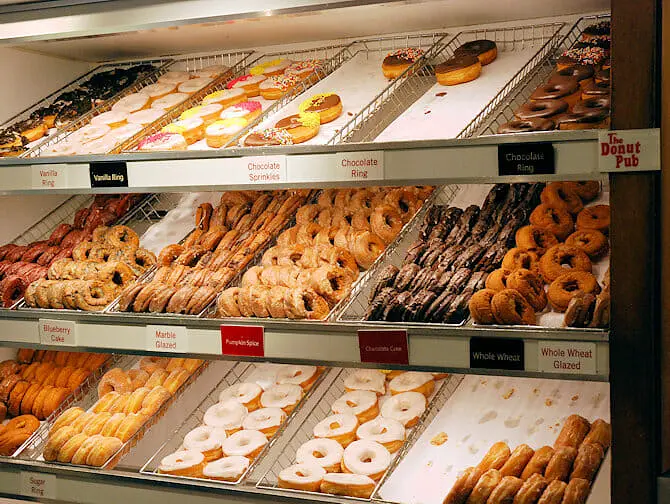Лучшие пончики в Нью-Йорке - The Donut Pub