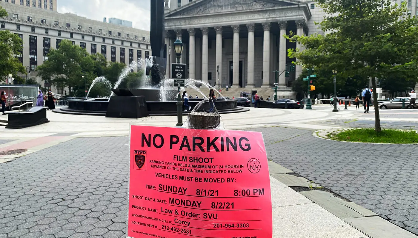 Filming Locations in New York No Parking