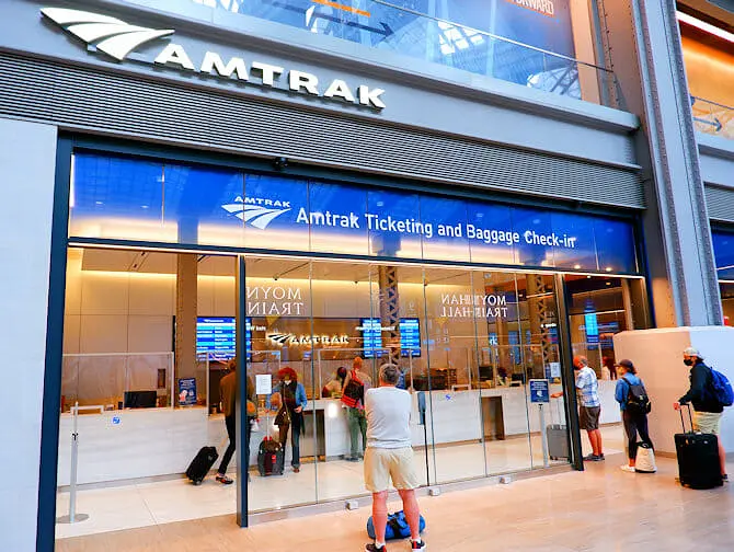 Amtrak в Нью-Йорке