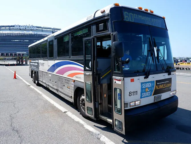 New Jersey Transit в Нью-Йорке - Автобус NJ Transit