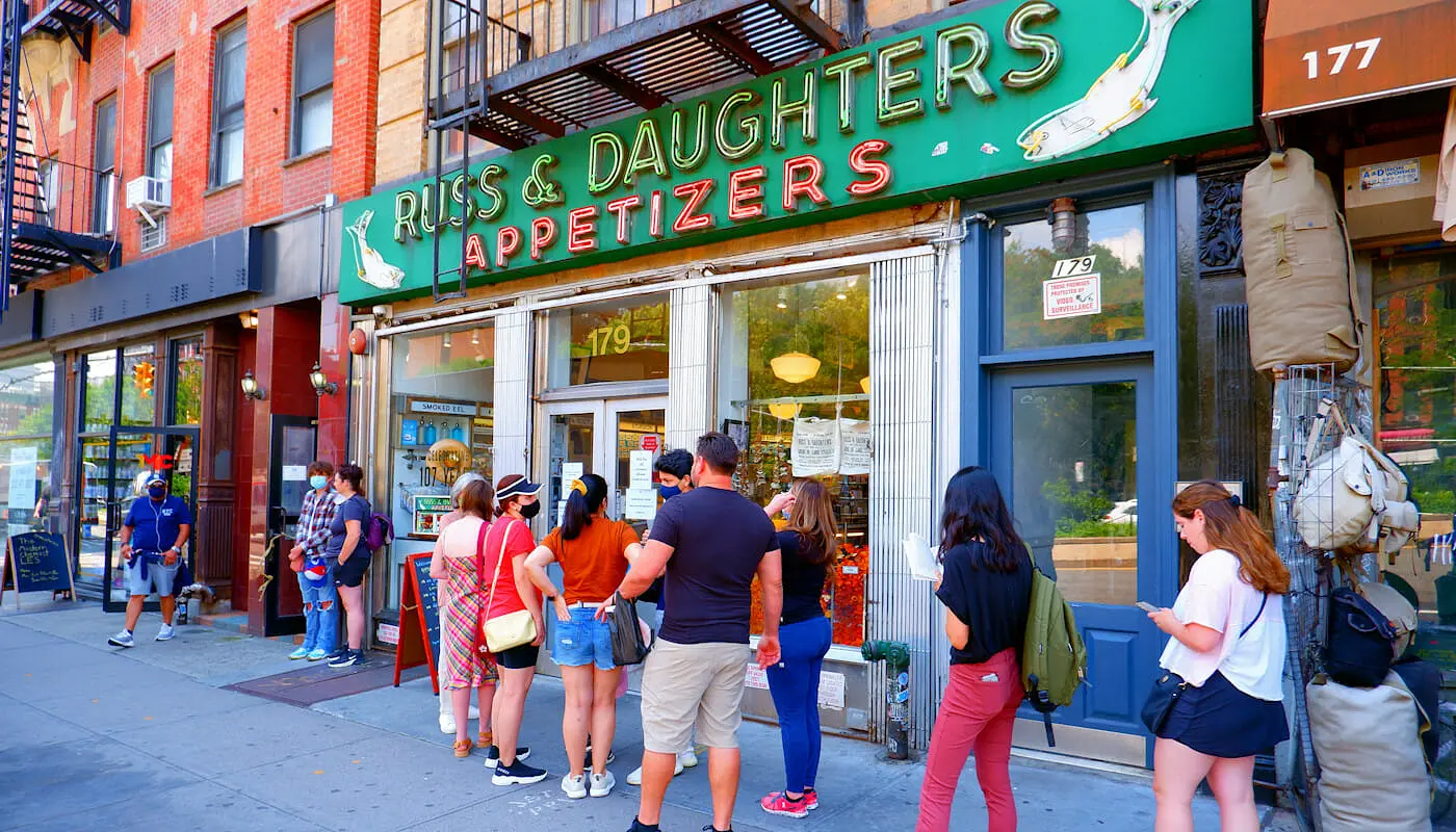 Лучшие бейглы в Нью-Йорке - Russ and Daughters