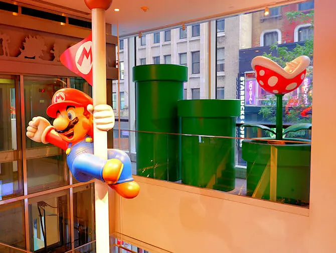 Магазины игрушек в Нью-Йорке - Nintendo