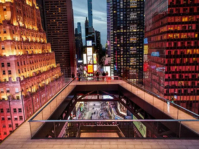 Билеты на One Times Square Skywalk