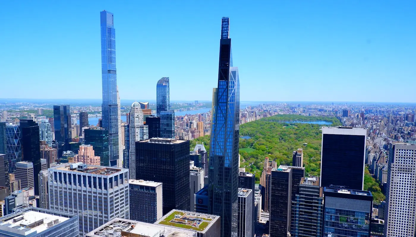 Лучшие смотровые площадки в Нью-Йорке - Top of the Rock