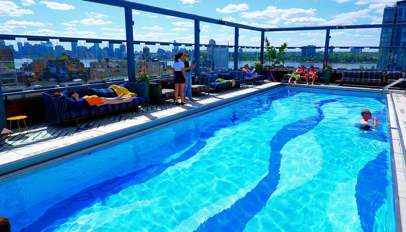 Отели с бассейном в Нью-Йорке - Gansevoort Meatpacking