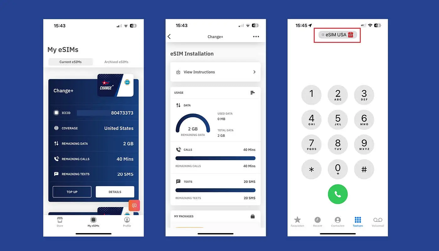 Как купить eSIM для США с мобильным интернетом, звонками и SMS - Обзор