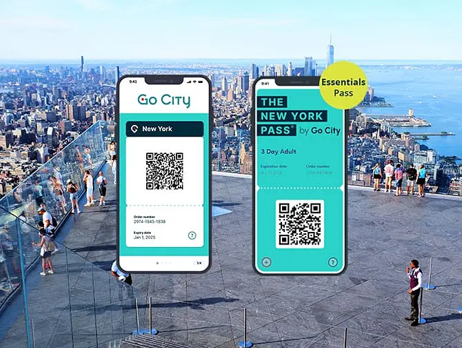 Разница между GoCity New York Explorer Pass и New York Essentials Pass