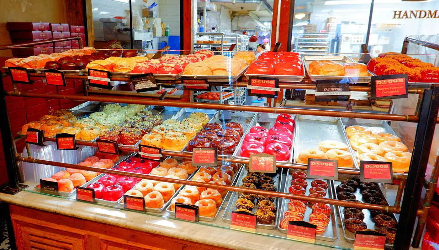 Лучшие пончики в Нью-Йорке - Dough Doughnuts Rockefeller
