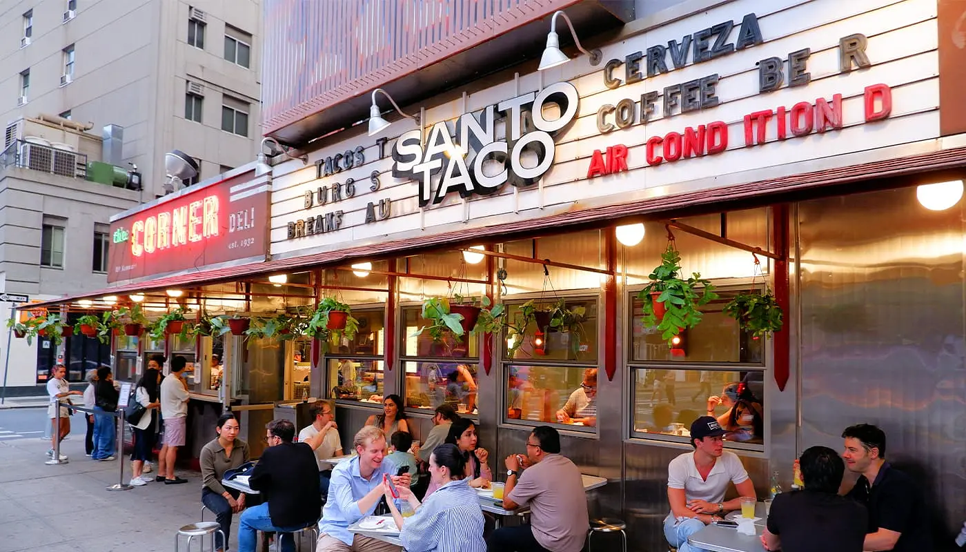 Лучшие мексиканские рестораны в Нью-Йорке - Santo Taco
