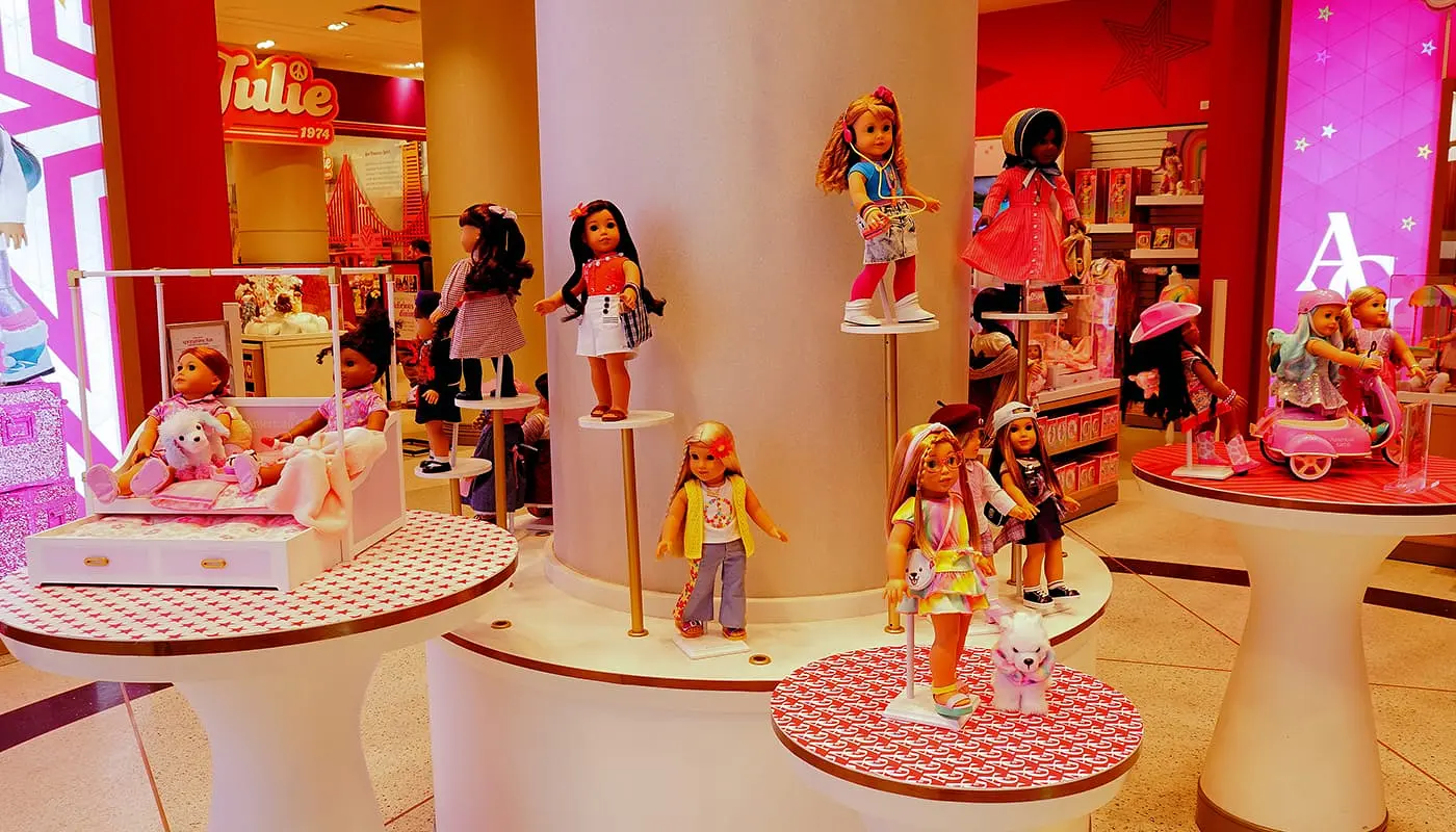 Магазины игрушек в Нью-Йорке - American Girl Place
