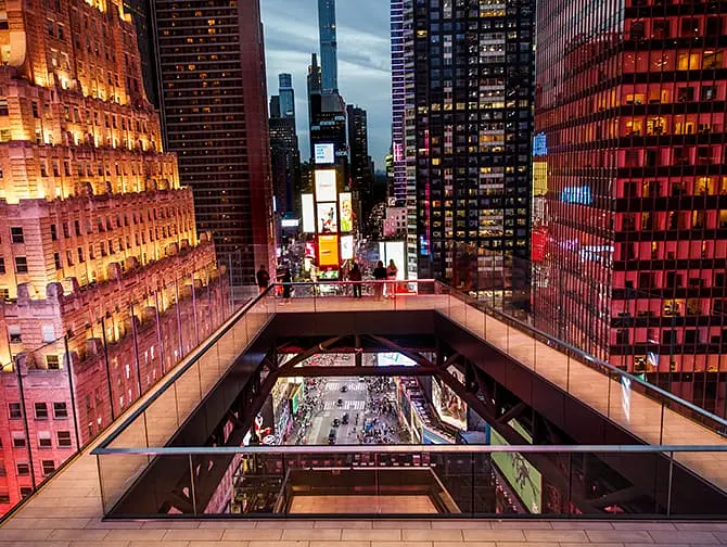 Таймс-сквер в Нью-Йорке - One Times Square