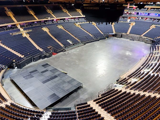Тур по Madison Square Garden - Спортивная и концертная арена