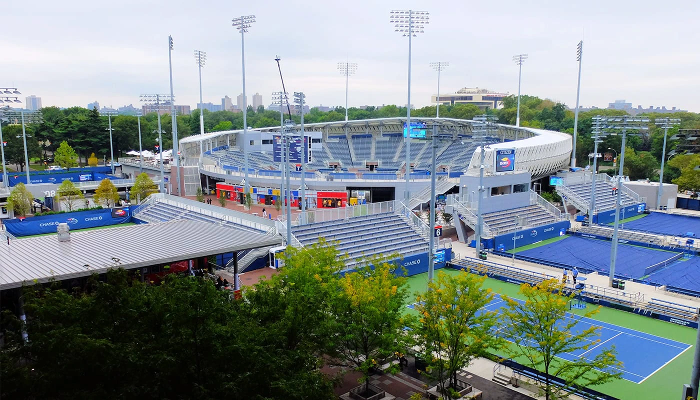 Тур по стадиону US Open - Взгляд за кулисы